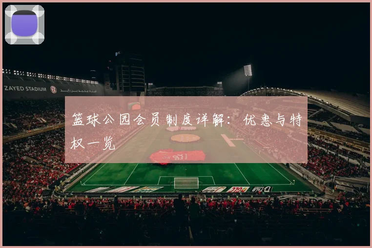 篮球公园会员制度详解：优惠与特权一览